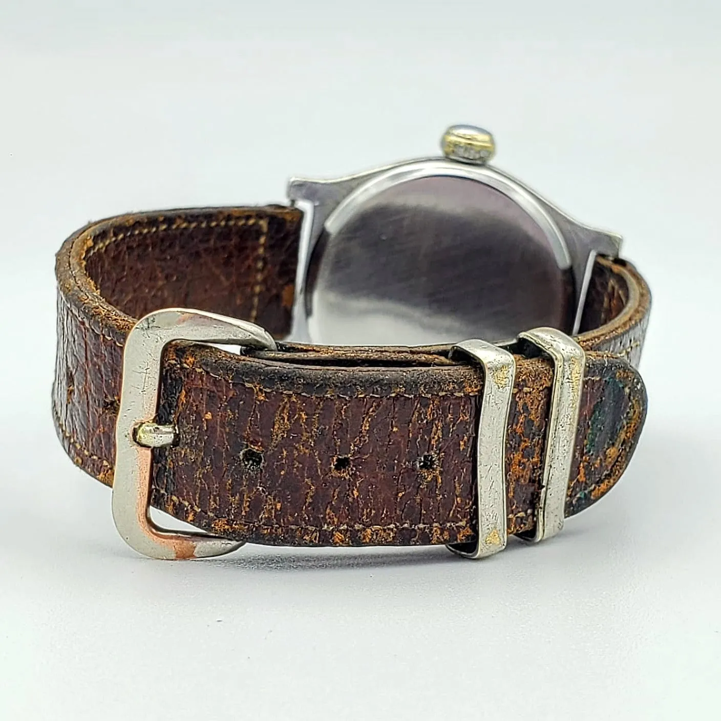 1905 Dueber-Hampden Wristwatch Military Service Size 3/0s 15J Watch