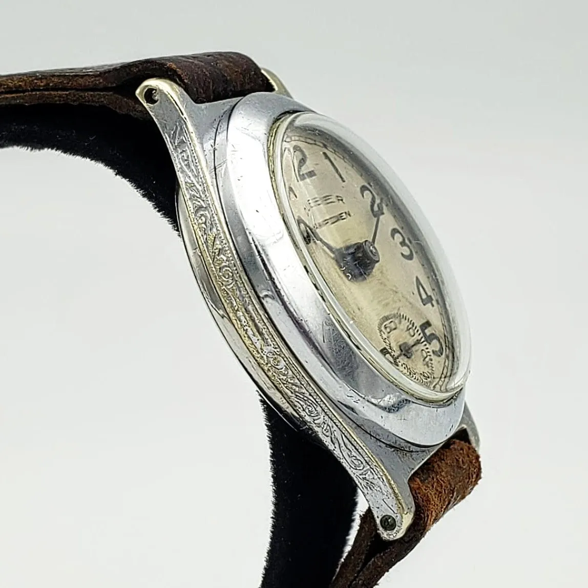 1905 Dueber-Hampden Wristwatch Military Service Size 3/0s 15J Watch