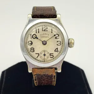 1905 Dueber-Hampden Wristwatch Military Service Size 3/0s 15J Watch