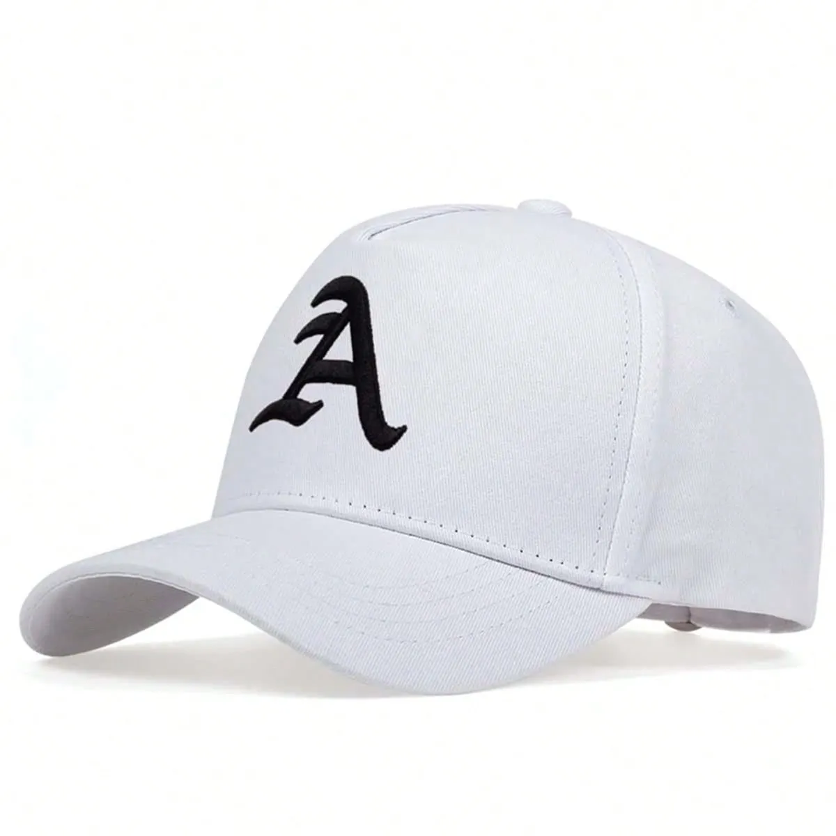 1pc Men's A Letter Embroidery Baseball Cap Outdoor Sport Sun Protection Casual Hat, Suitable For Spring & Autumn Travels, Beach Parties