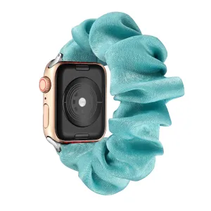 2in1 Scrunchie Elastic Strap   Case Series 6 5 4 Smart Watch Wristband