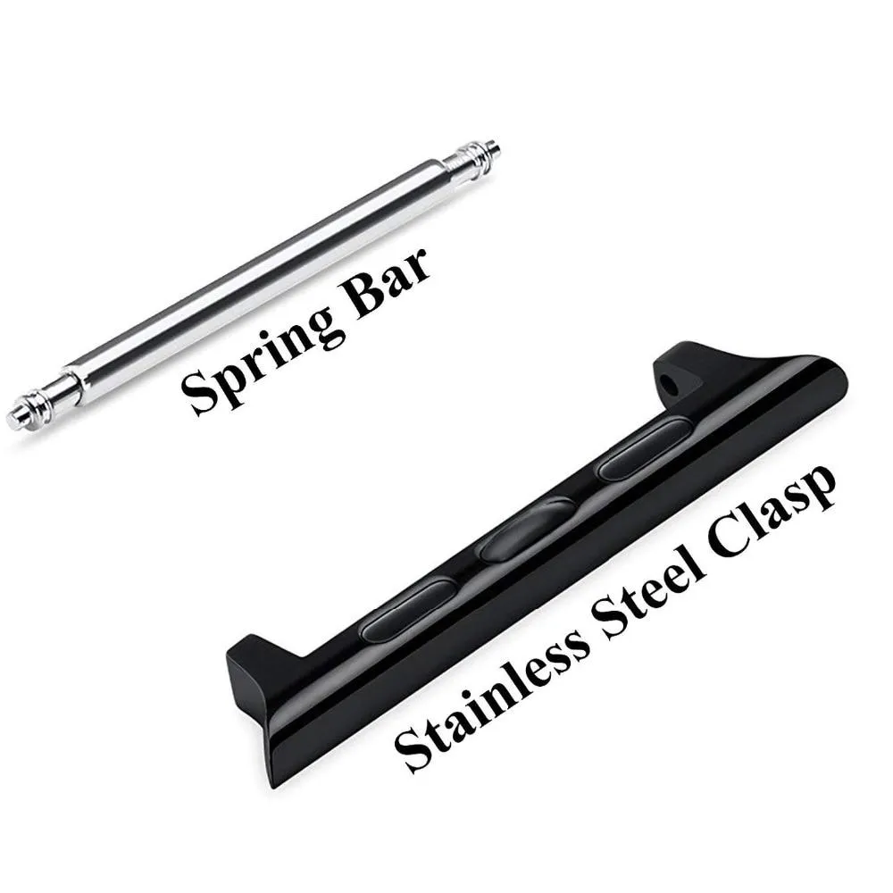 Adapter Series 6 5 4 Durable Clasp iWatch Strap Spring Bar Wristband
