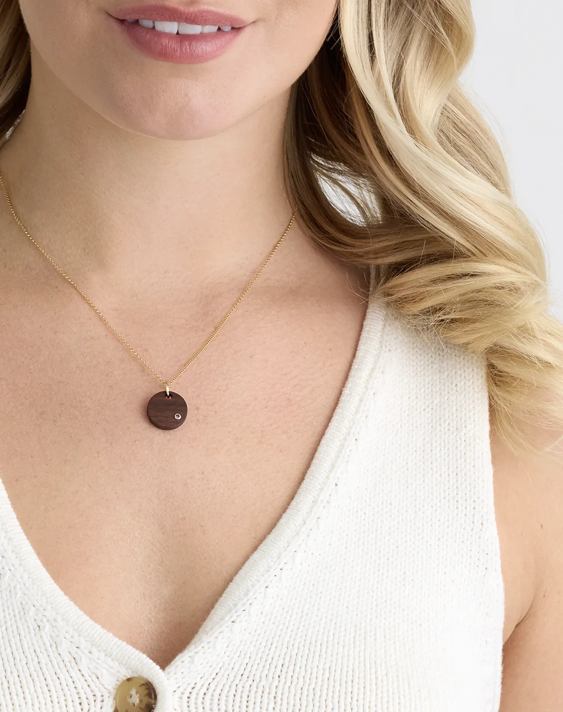 AMETHYST ROUND - Yellow Gold