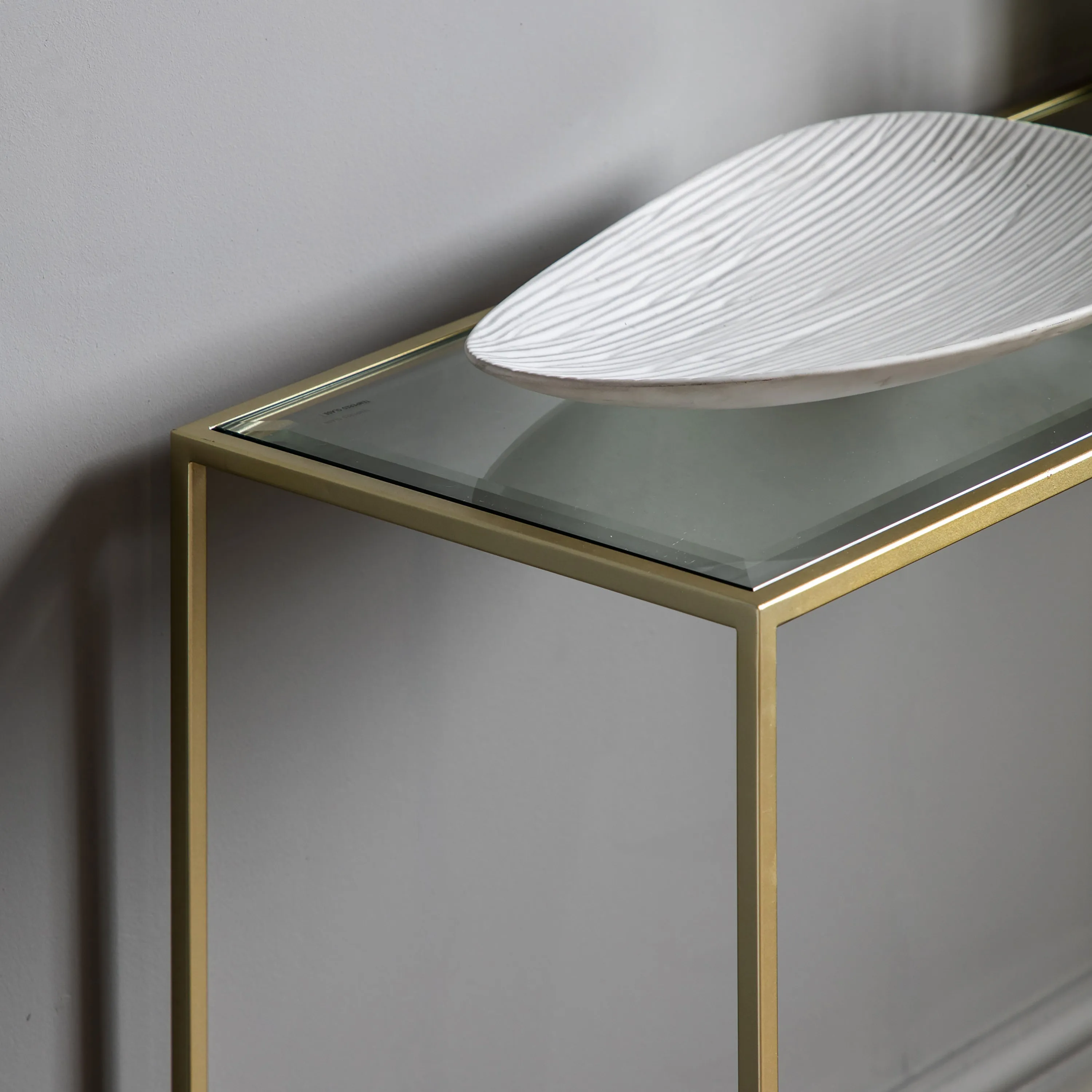 Amos Rothbury Console Table Champagne