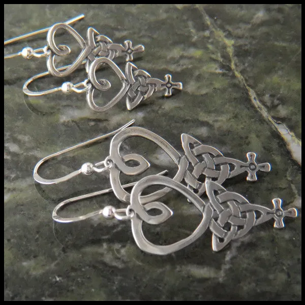 An Teor Earrings in Silver
