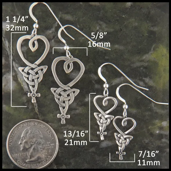 An Teor Earrings in Silver