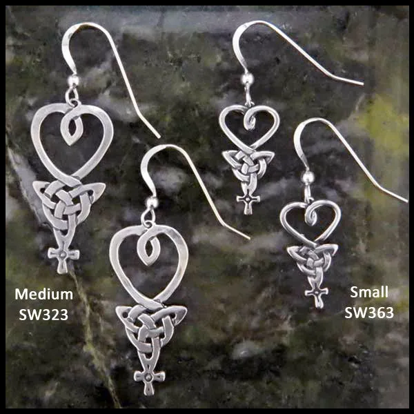 An Teor Earrings in Silver