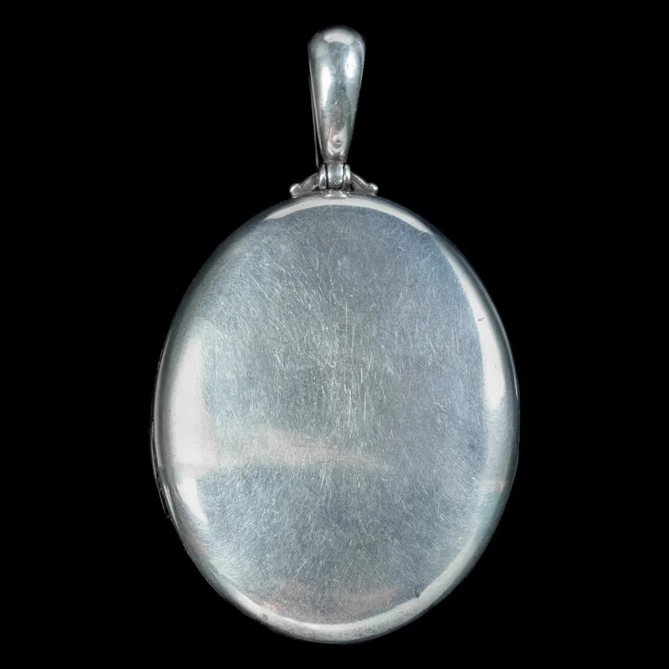 Antique Victorian Chased Silver Locket