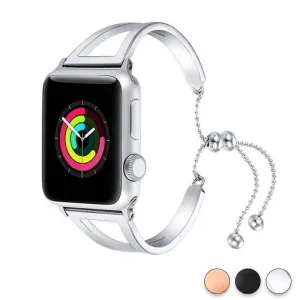 Apple Series Luxury Cuff Stainless Steel Adjustable Watchband