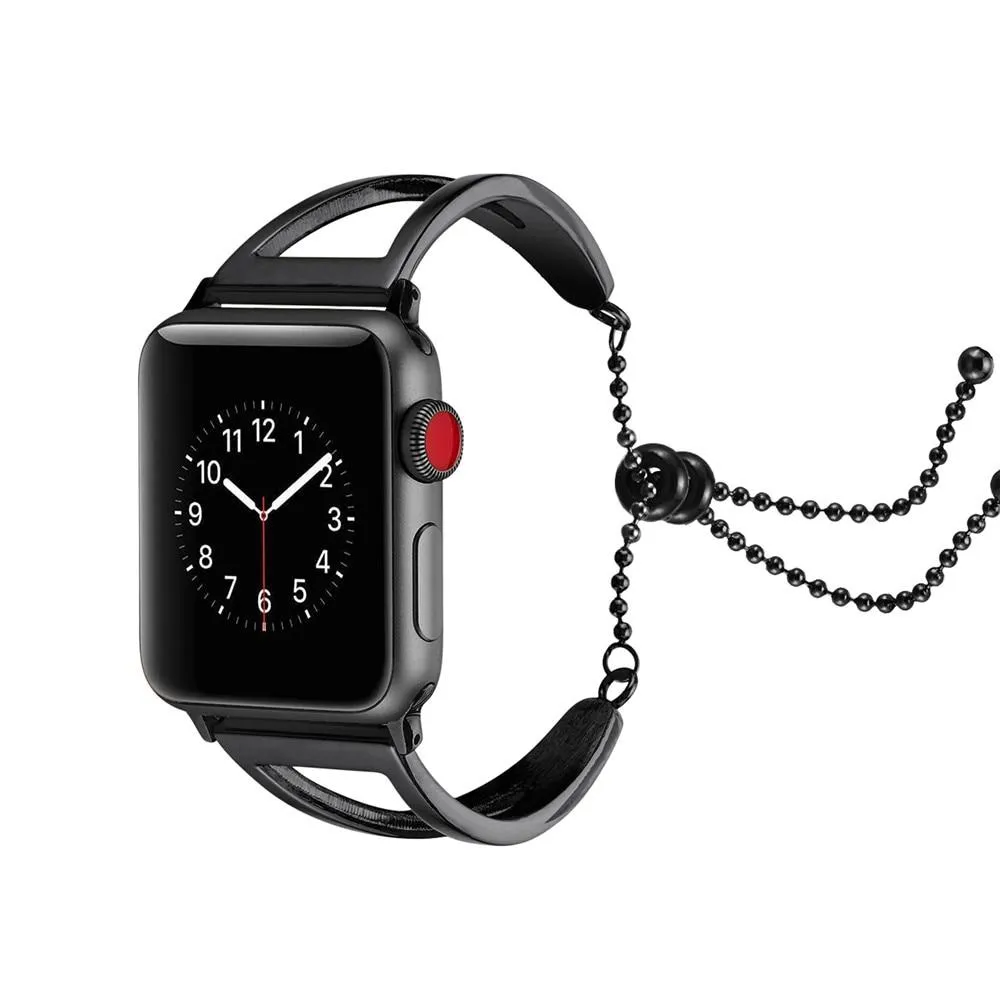Apple Series Luxury Cuff Stainless Steel Adjustable Watchband