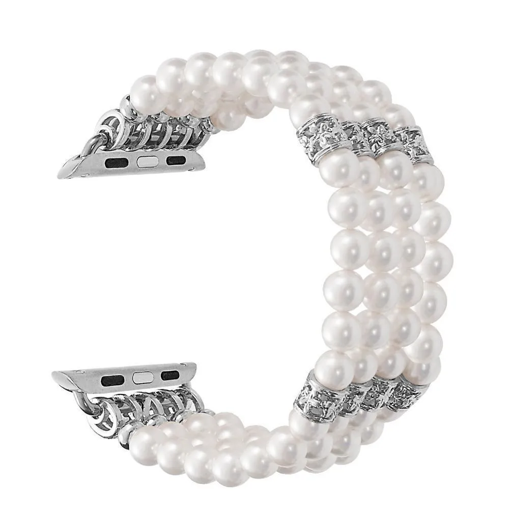 Apple Watch Band, Bling Stretch strap, Bling Pearls