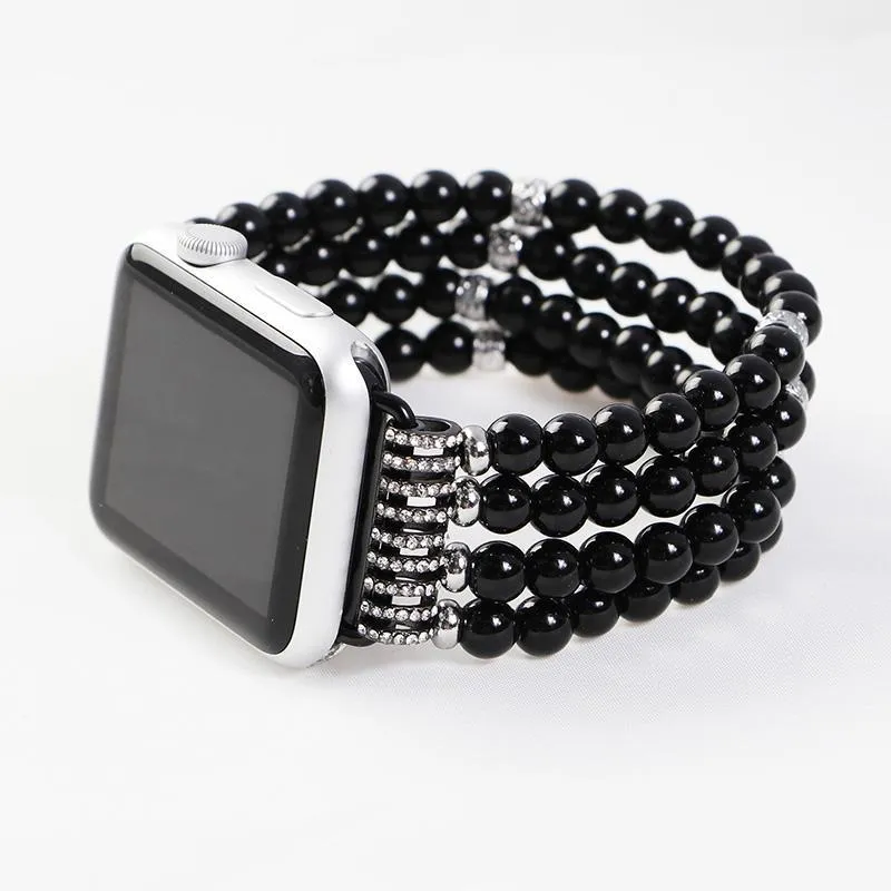 Apple Watch Band, Bling Stretch strap, Bling Pearls