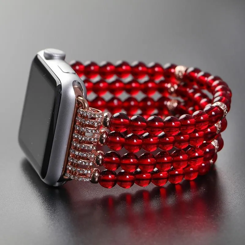 Apple Watch Band, Bling Stretch strap, Bling Pearls