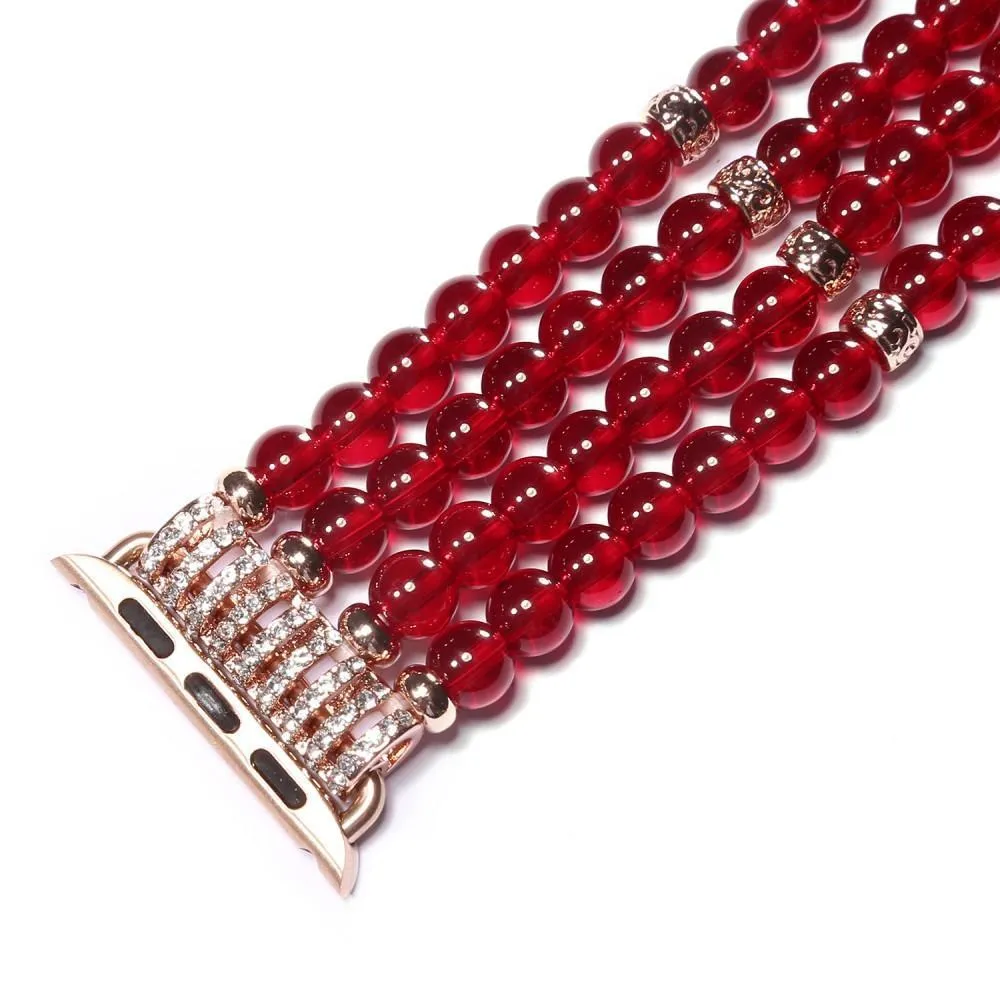 Apple Watch Band, Bling Stretch strap, Bling Pearls