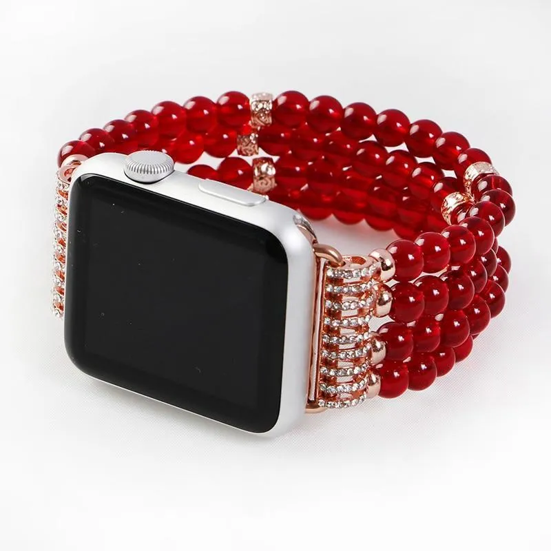 Apple Watch Band, Bling Stretch strap, Bling Pearls