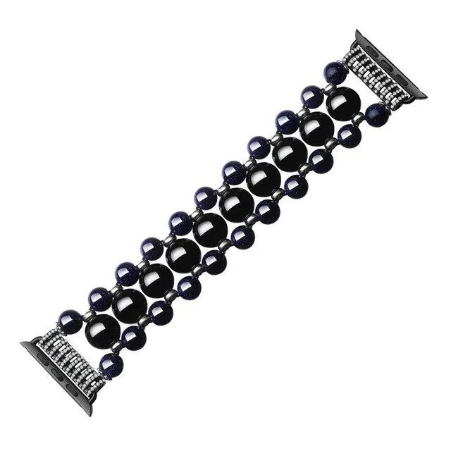 Apple Watch Band, Bling Stretch strap, Bling Pearls