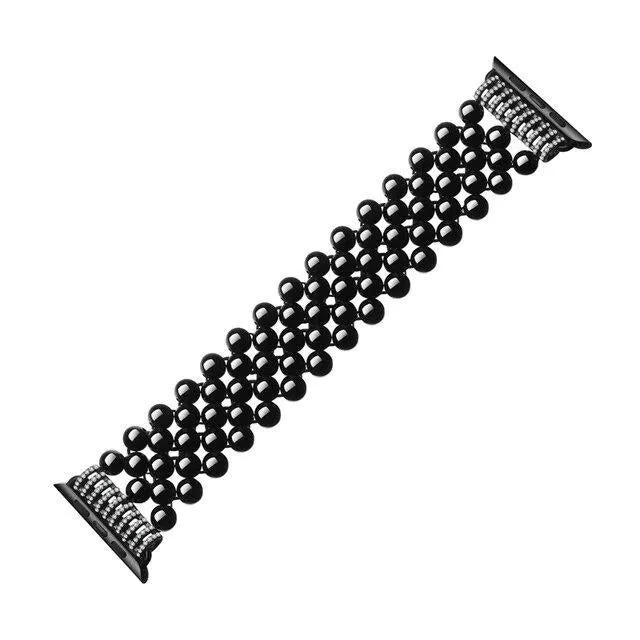 Apple Watch Band, Bling Stretch strap, Bling Pearls
