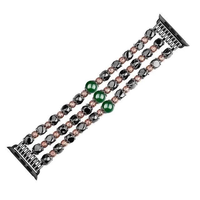 Apple Watch Band, Bling Stretch strap, Bling Pearls