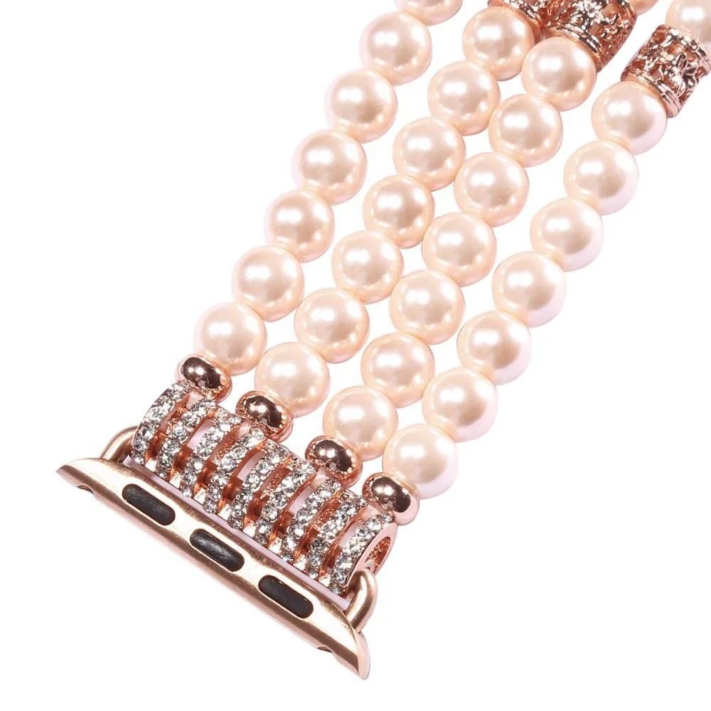 Apple Watch Band, Bling Stretch strap, Bling Pearls