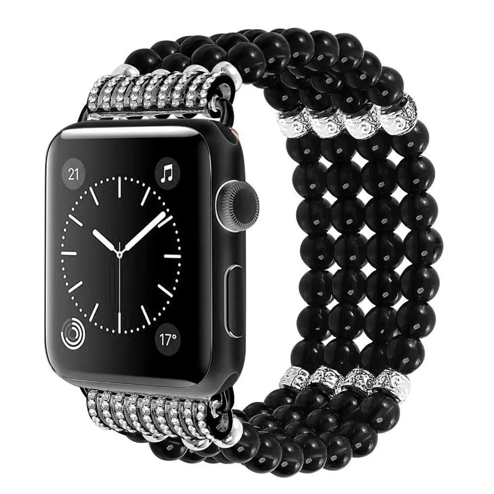 Apple Watch Band, Bling Stretch strap, Bling Pearls
