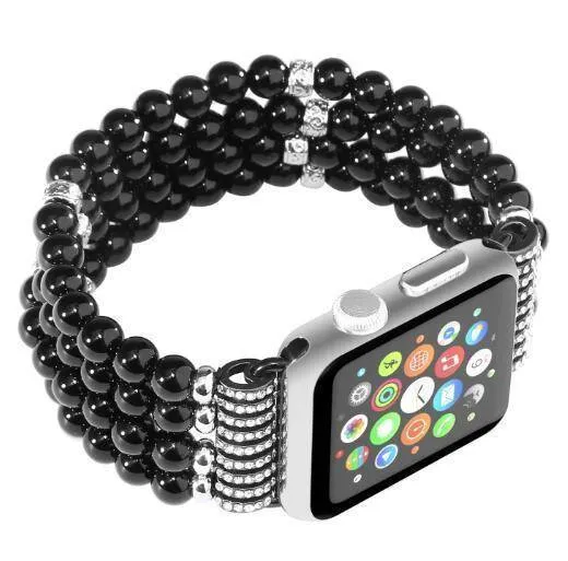 Apple Watch Band, Bling Stretch strap, Bling Pearls