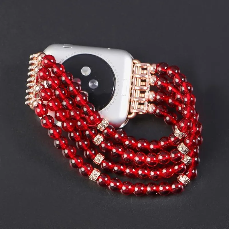 Apple Watch Band, Bling Stretch strap, Bling Pearls
