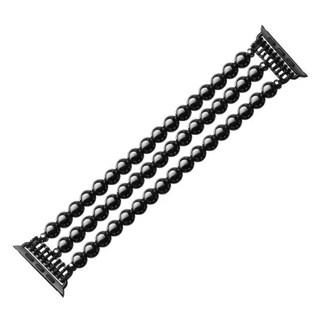 Apple Watch Band, Bling Stretch strap, Bling Pearls