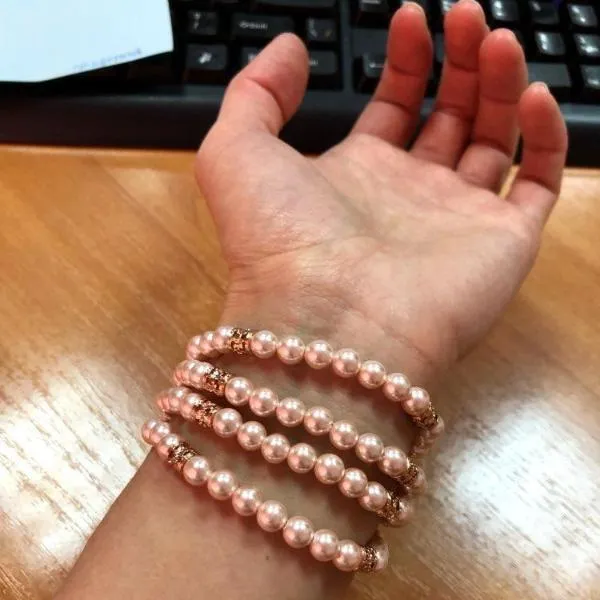 Apple Watch Band, Bling Stretch strap, Bling Pearls