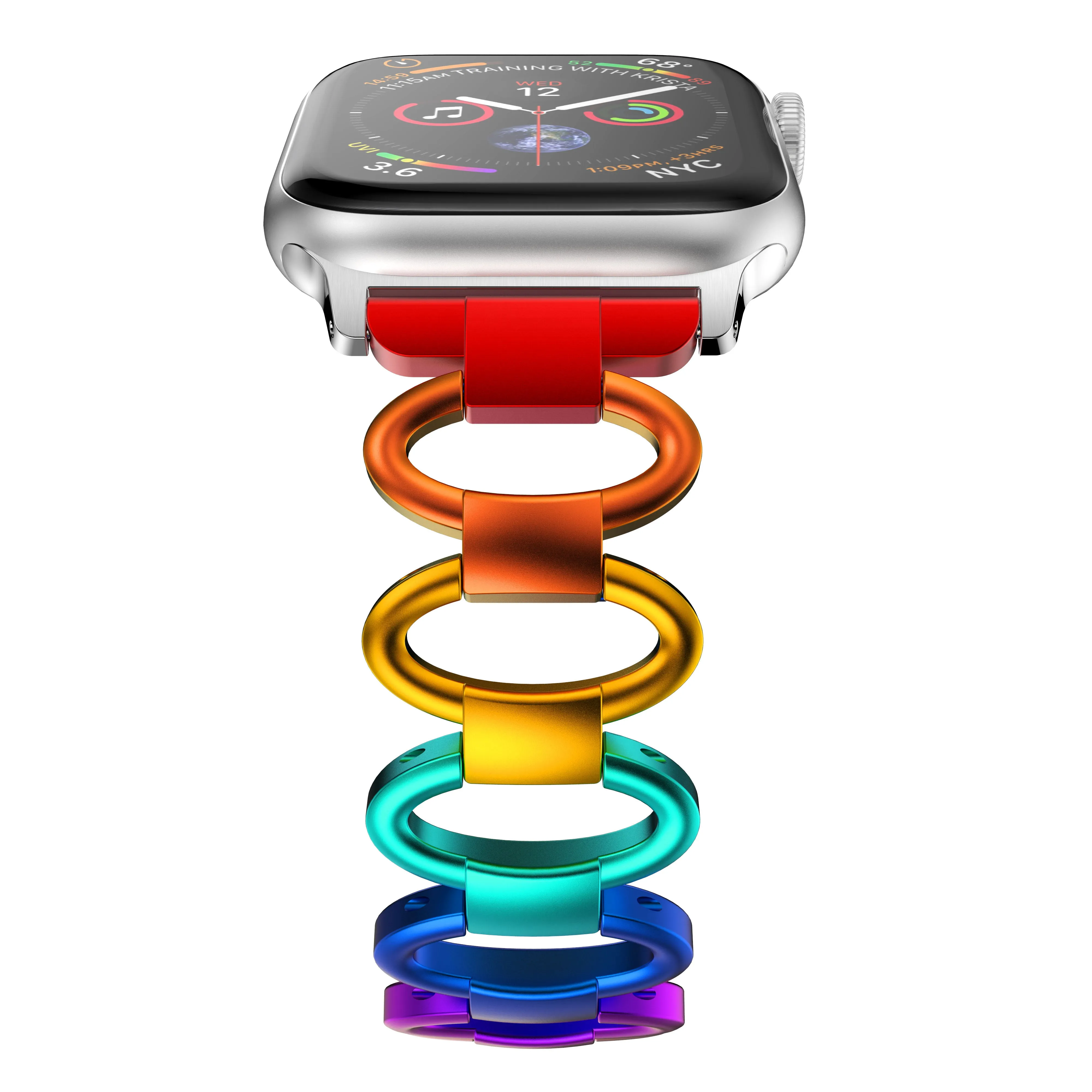 Apple Watch Band Series 7 6 5 4 Bracelet Women High Quality Steel Strap for iWatch 38mm 40mm 41mm 42mm 44mm 45mm Wristband |Watchbands|