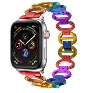 Apple Watch Band Series 7 6 5 4 Bracelet Women High Quality Steel Strap for iWatch 38mm 40mm 41mm 42mm 44mm 45mm Wristband |Watchbands|