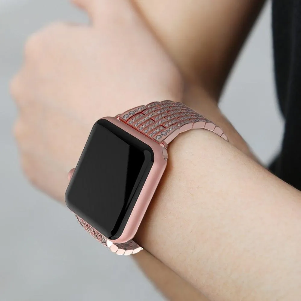 Apple Watch Band Women designer ladies Pave Crystal Ultra Watchband