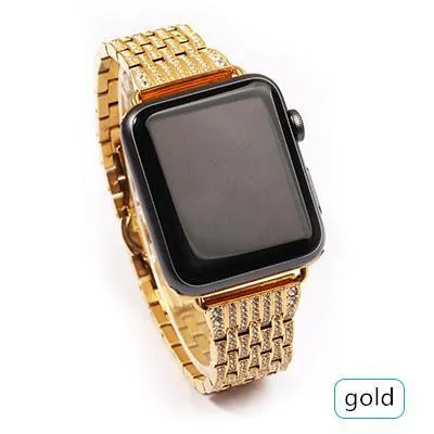 Apple Watch Band Women designer ladies Pave Crystal Ultra Watchband
