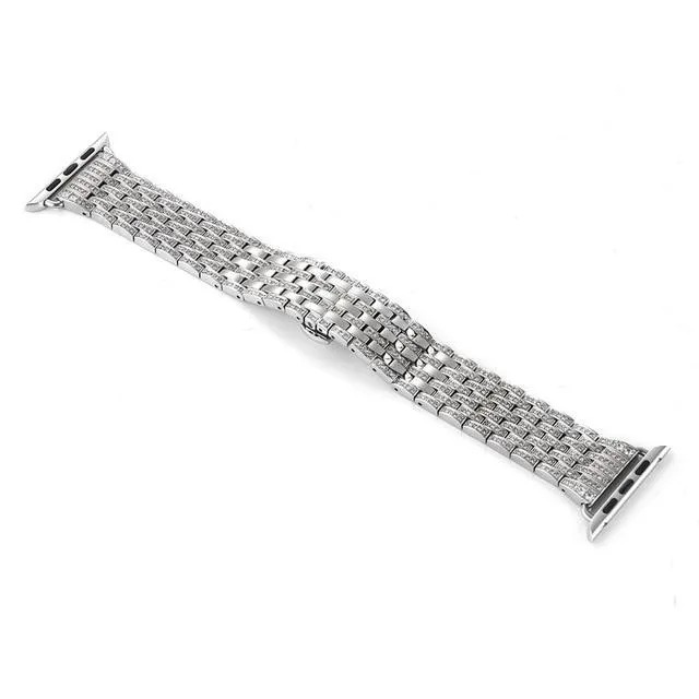 Apple Watch Band Women designer ladies Pave Crystal Ultra Watchband