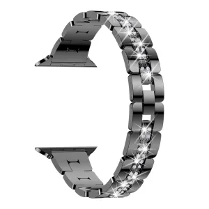 Apple Watch Series 7 6 5 4 High-Quality Metal Wristband Strap Diamond