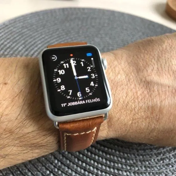 Apple Watch Series Genuine Leather Band Oil Wax Strap