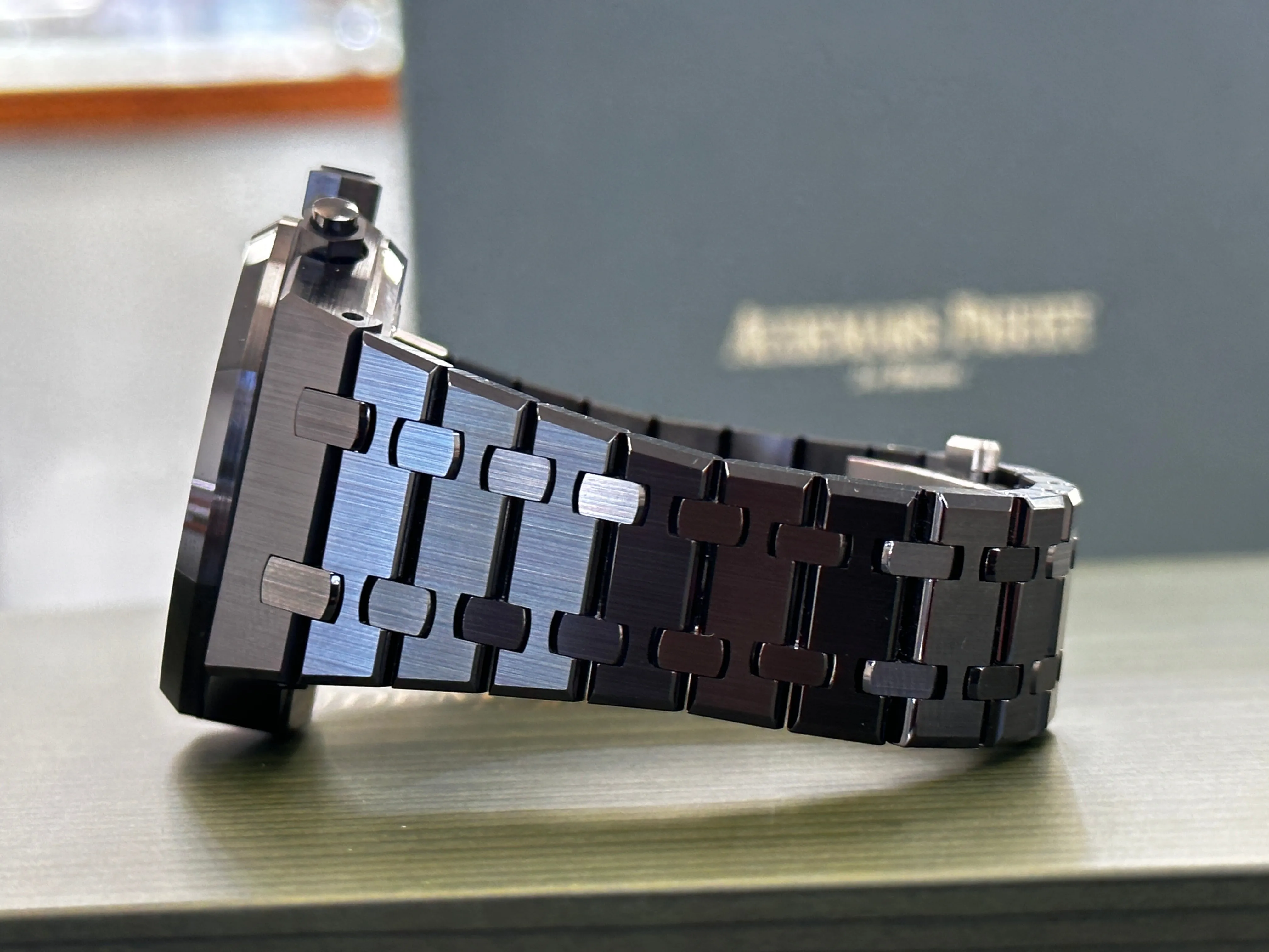 Audemars Piguet Royal Oak Chronograph 26240CE.OO.1225CE.01 50th Anniversary Black Ceramic Unworn B/P