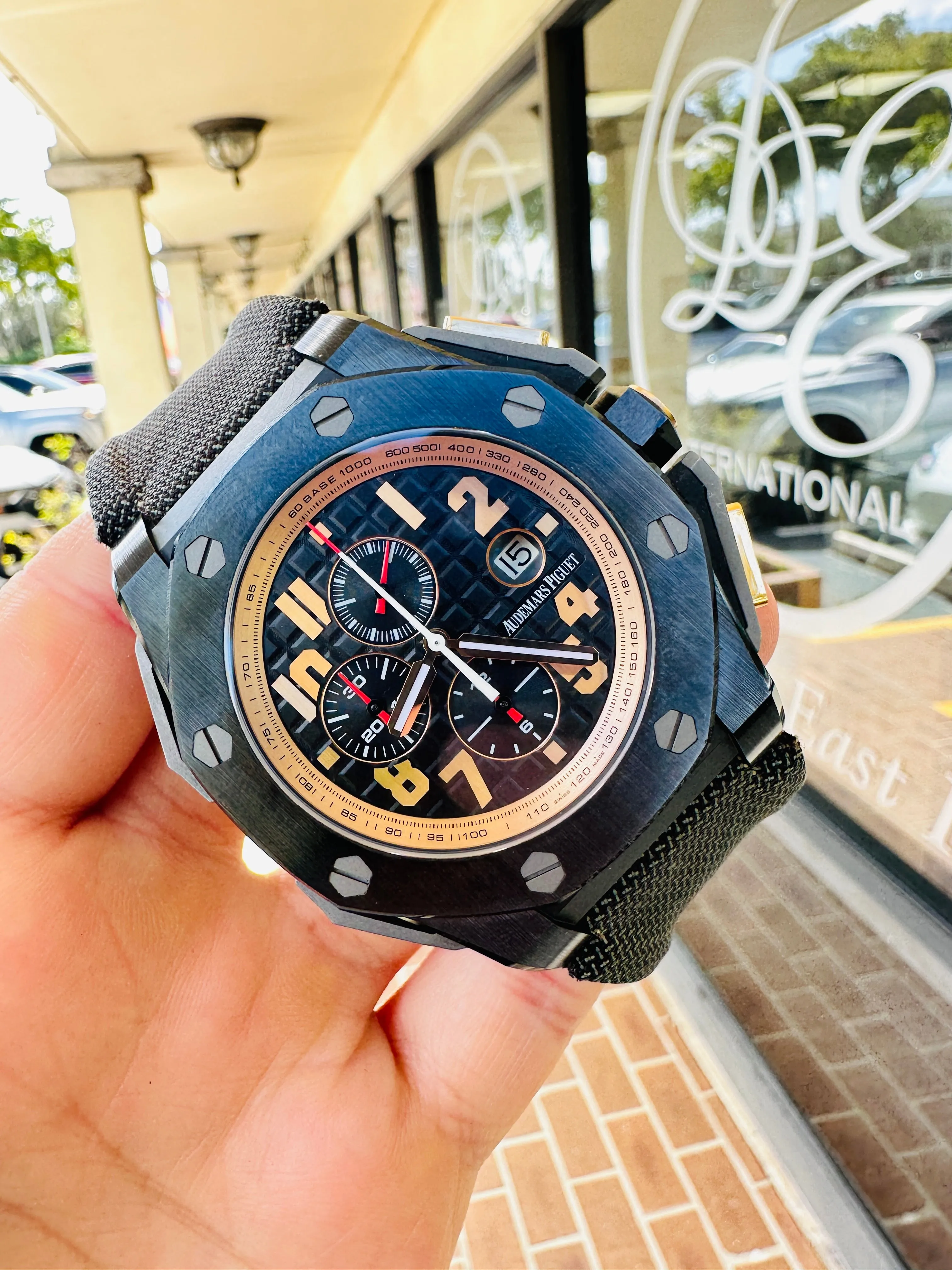 Audemars Piguet Royal Oak Offshore Chronograph 26378IO Arnold Schwarzenegger Legacy Chronograph LIMITED Box/Papers