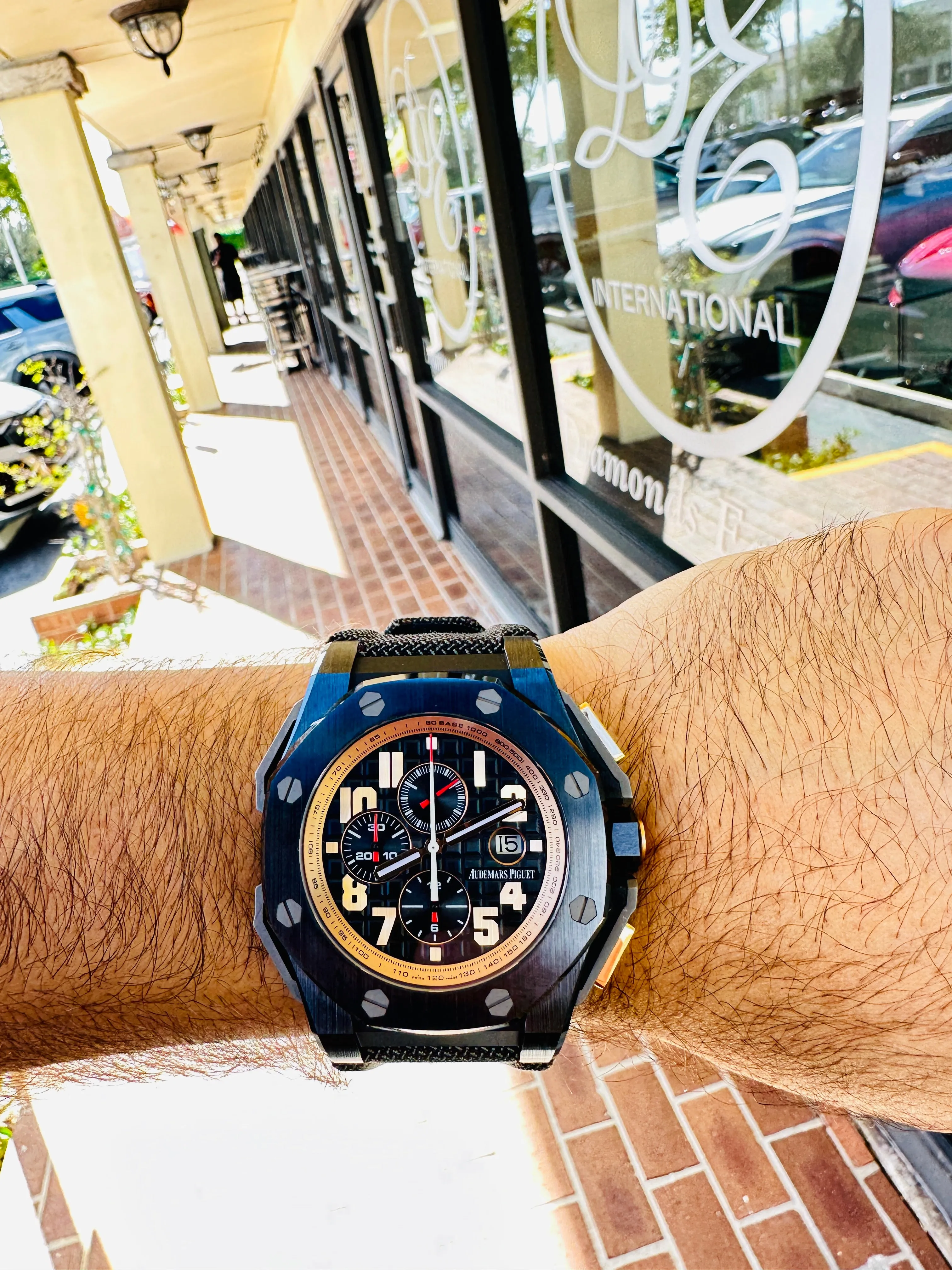 Audemars Piguet Royal Oak Offshore Chronograph 26378IO Arnold Schwarzenegger Legacy Chronograph LIMITED Box/Papers