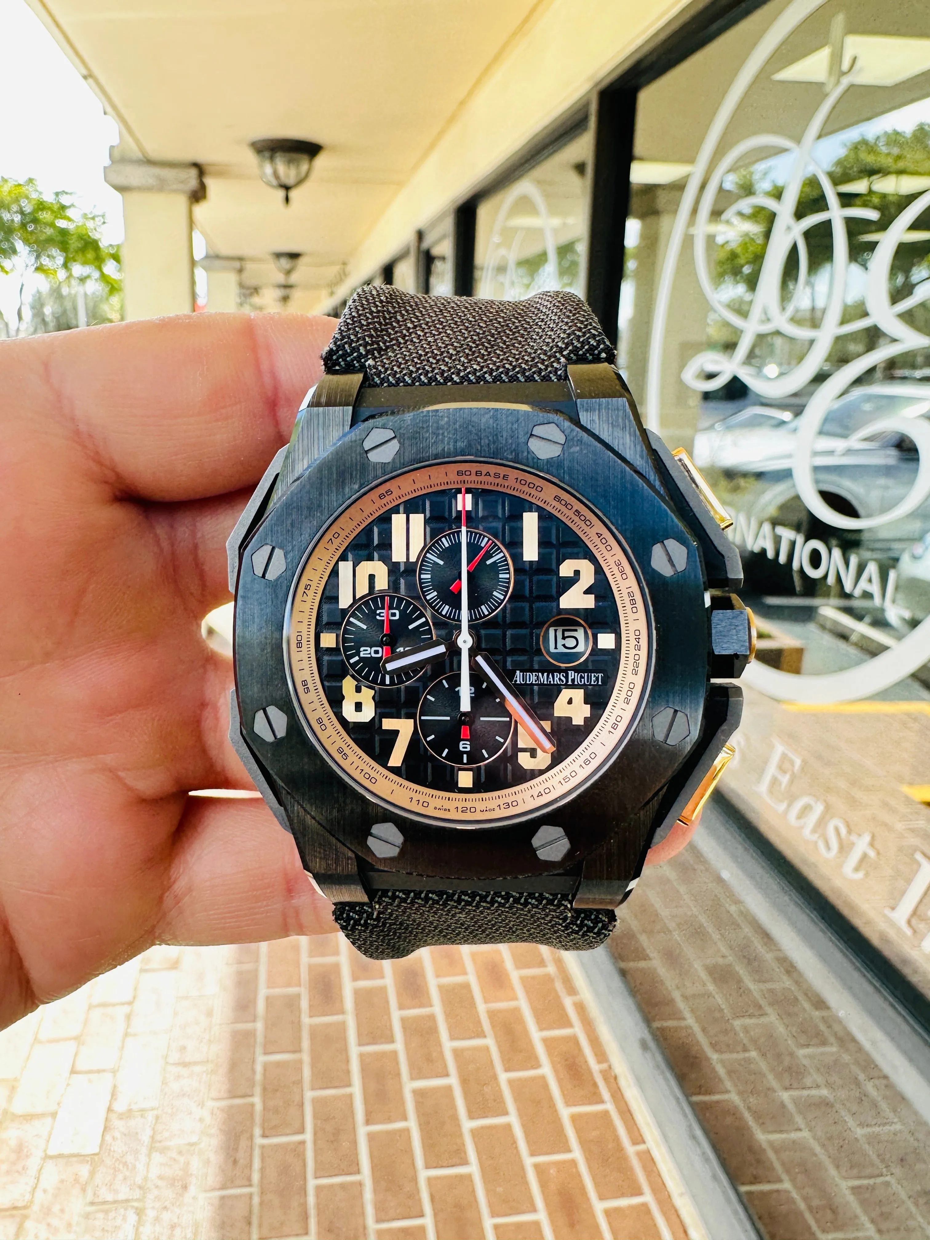 Audemars Piguet Royal Oak Offshore Chronograph 26378IO Arnold Schwarzenegger Legacy Chronograph LIMITED Box/Papers