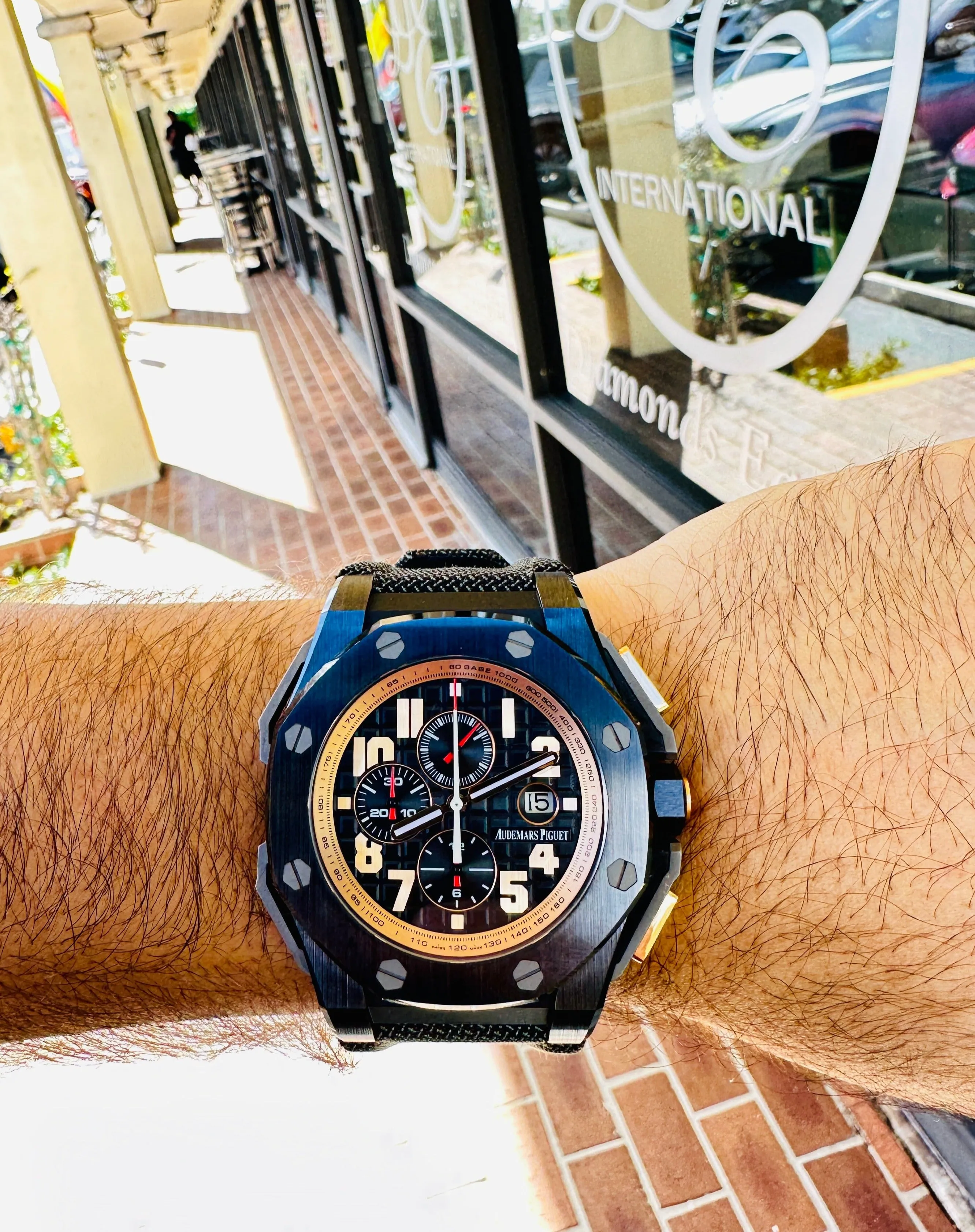 Audemars Piguet Royal Oak Offshore Chronograph 26378IO Arnold Schwarzenegger Legacy Chronograph LIMITED Box/Papers