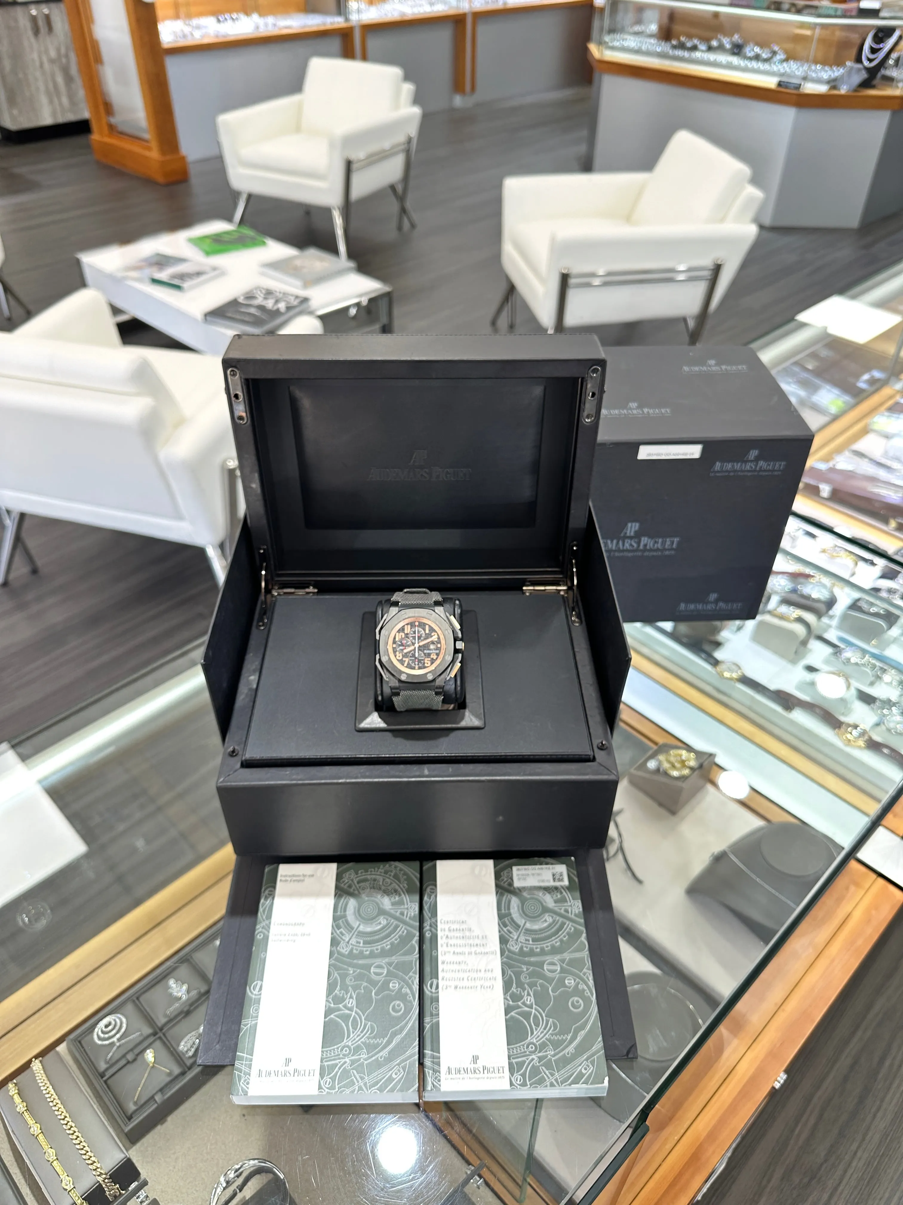 Audemars Piguet Royal Oak Offshore Chronograph 26378IO Arnold Schwarzenegger Legacy Chronograph LIMITED Box/Papers