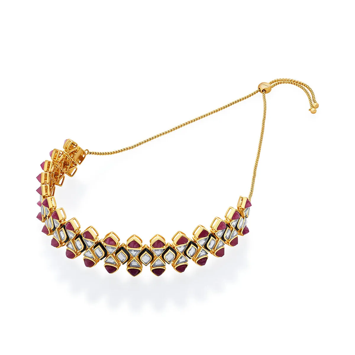 Begum Haute Pink Mughal Choker