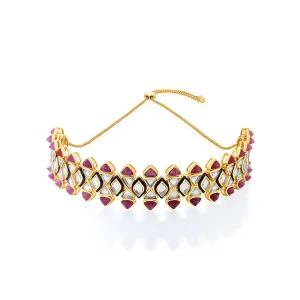 Begum Haute Pink Mughal Choker