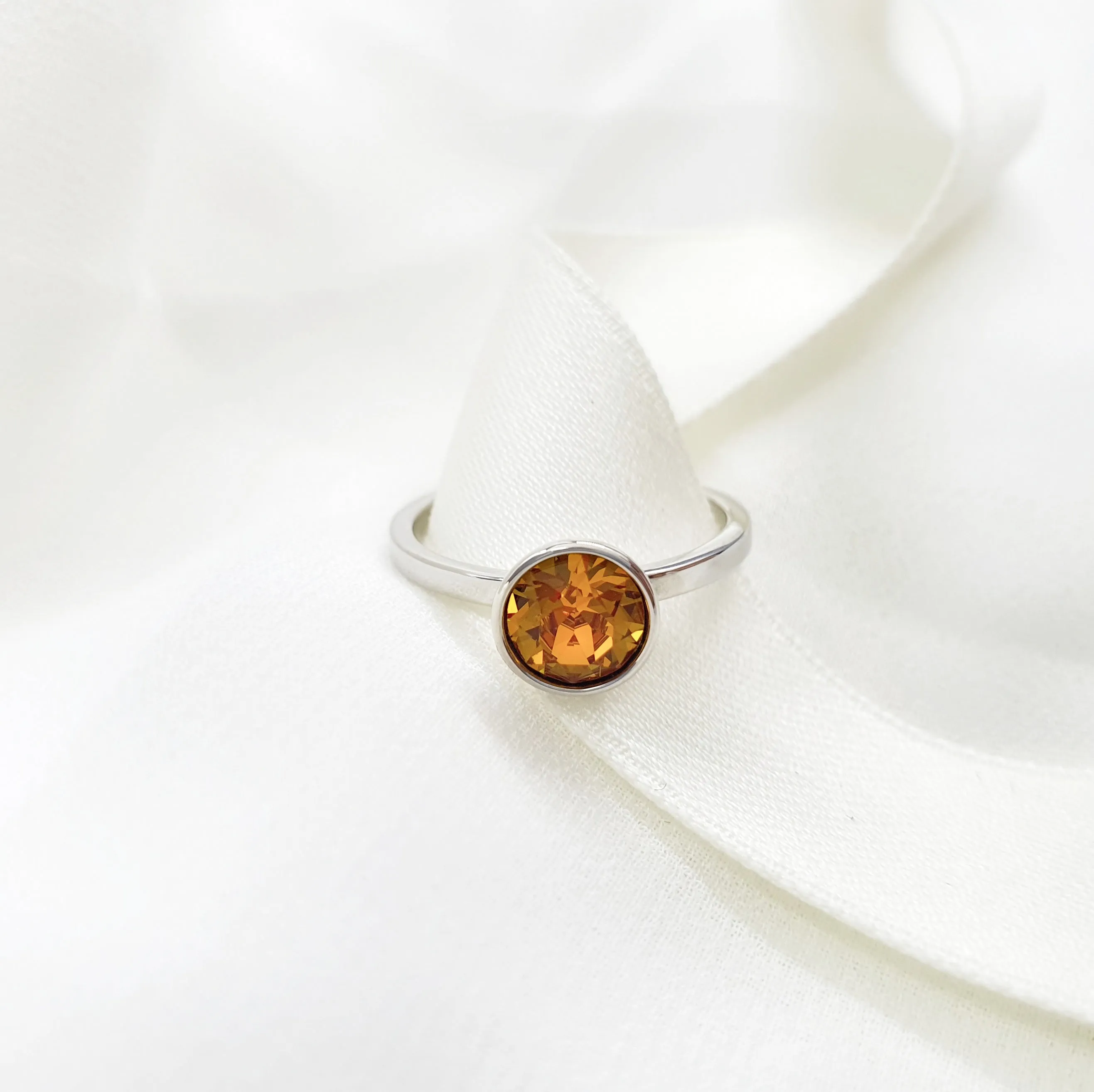 Birthstone Ring (12 Colours)