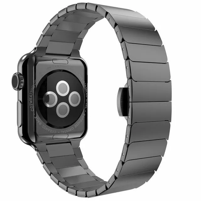 Blue color minimalist High-Quality Steel Link Bracelet Band Series 7 6