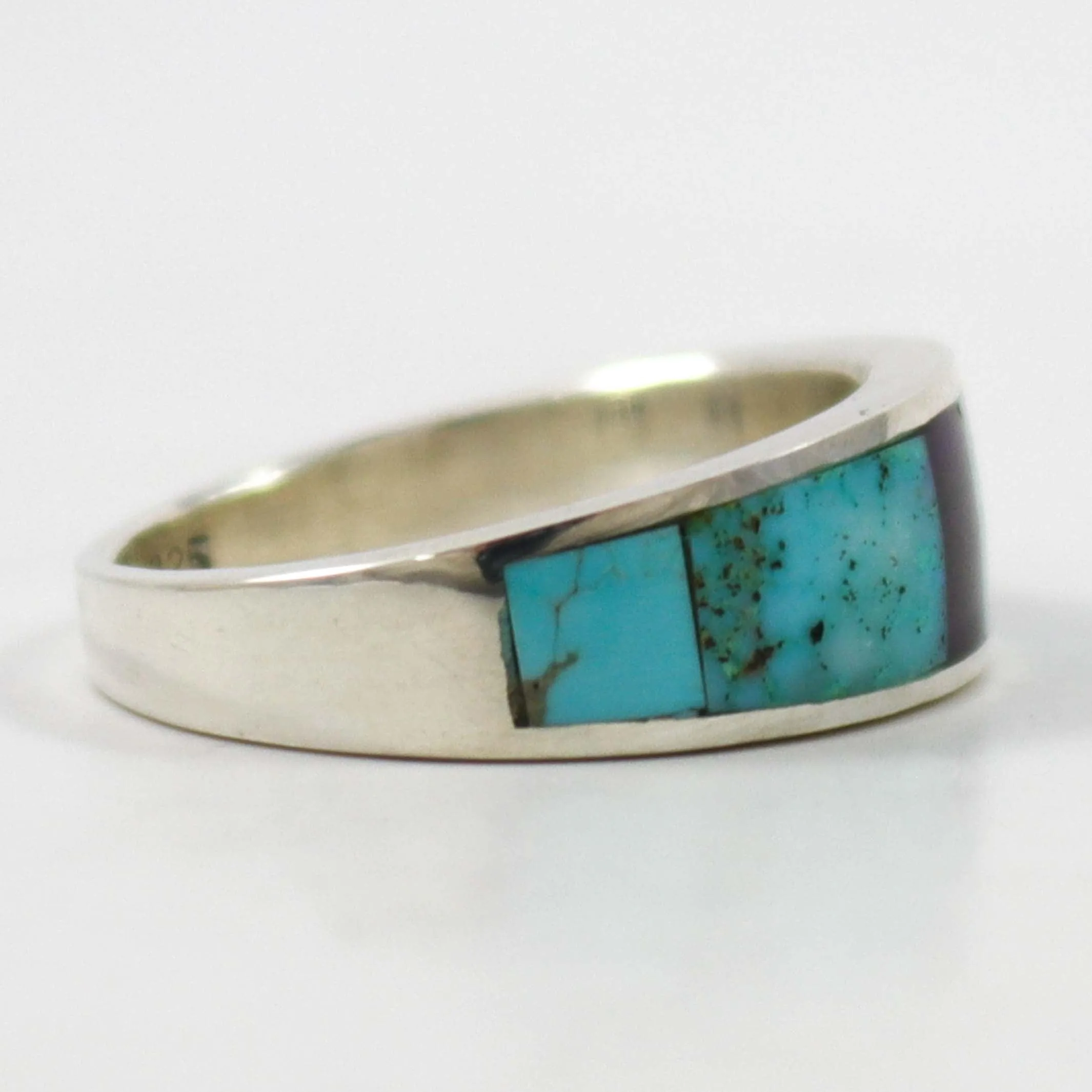 Blue Moon Turquoise and Sugilite Ring