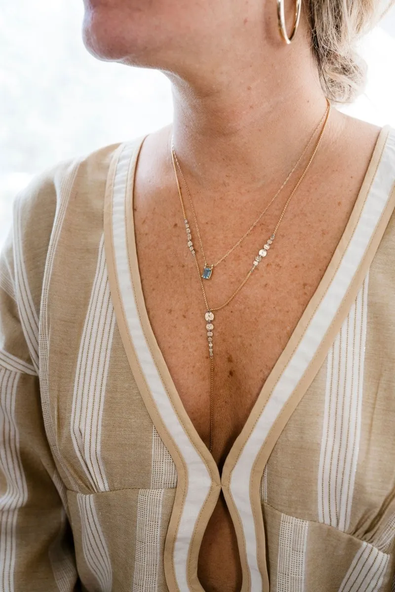 Blue Topaz Necklace