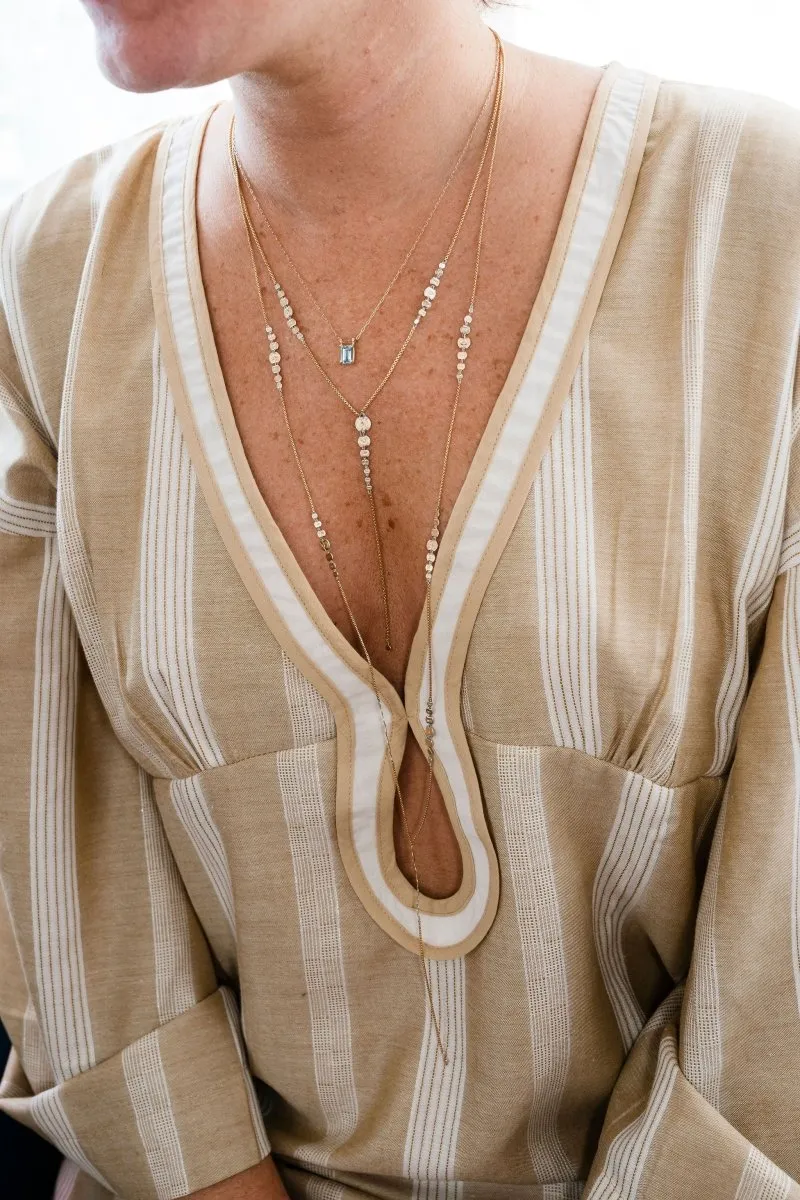 Blue Topaz Necklace