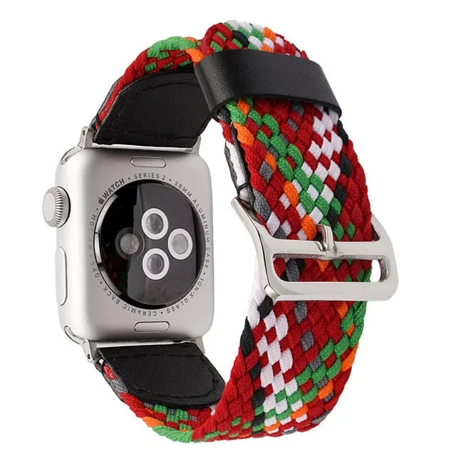Braided Loop Series 7 6 5 FABRIC Nylon Belt Strap Sport Loop Wristband