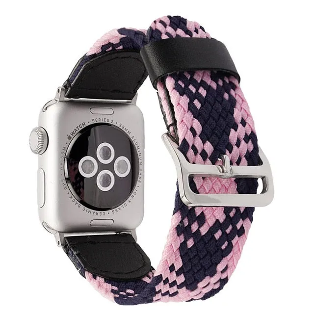 Braided Loop Series 7 6 5 FABRIC Nylon Belt Strap Sport Loop Wristband